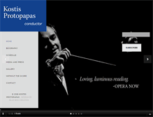 Tablet Screenshot of kostis-protopapas.com